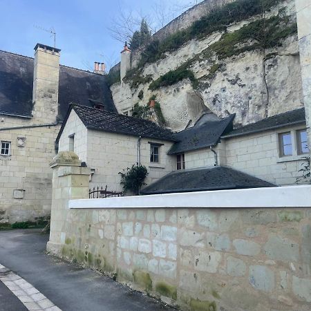 L'Escale Troglo Au Bord De La Loire Villa Souzay-Champigny Ngoại thất bức ảnh