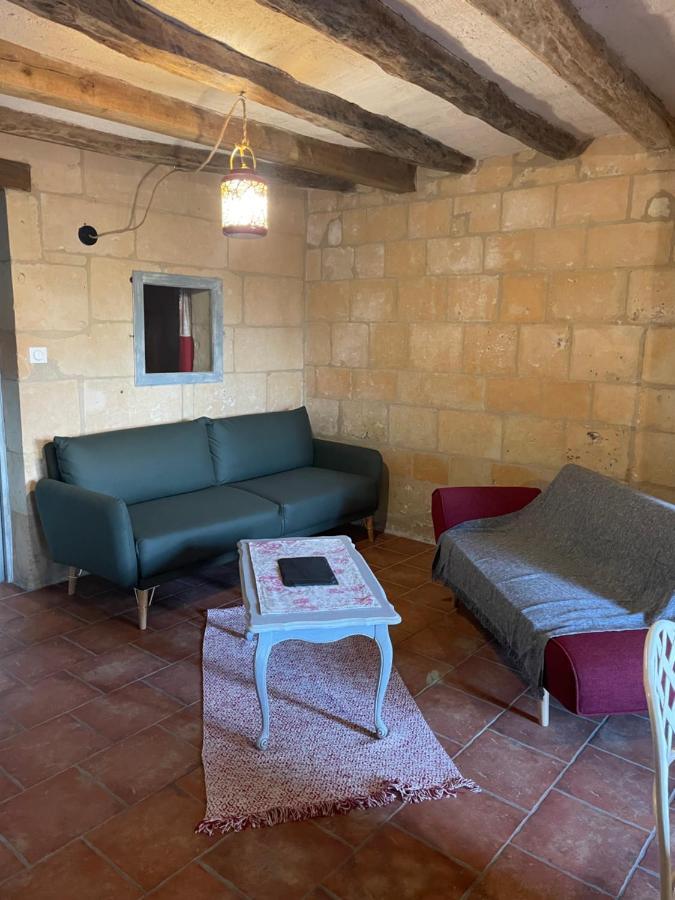 L'Escale Troglo Au Bord De La Loire Villa Souzay-Champigny Ngoại thất bức ảnh