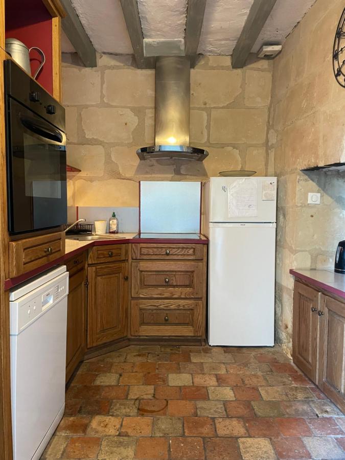 L'Escale Troglo Au Bord De La Loire Villa Souzay-Champigny Ngoại thất bức ảnh