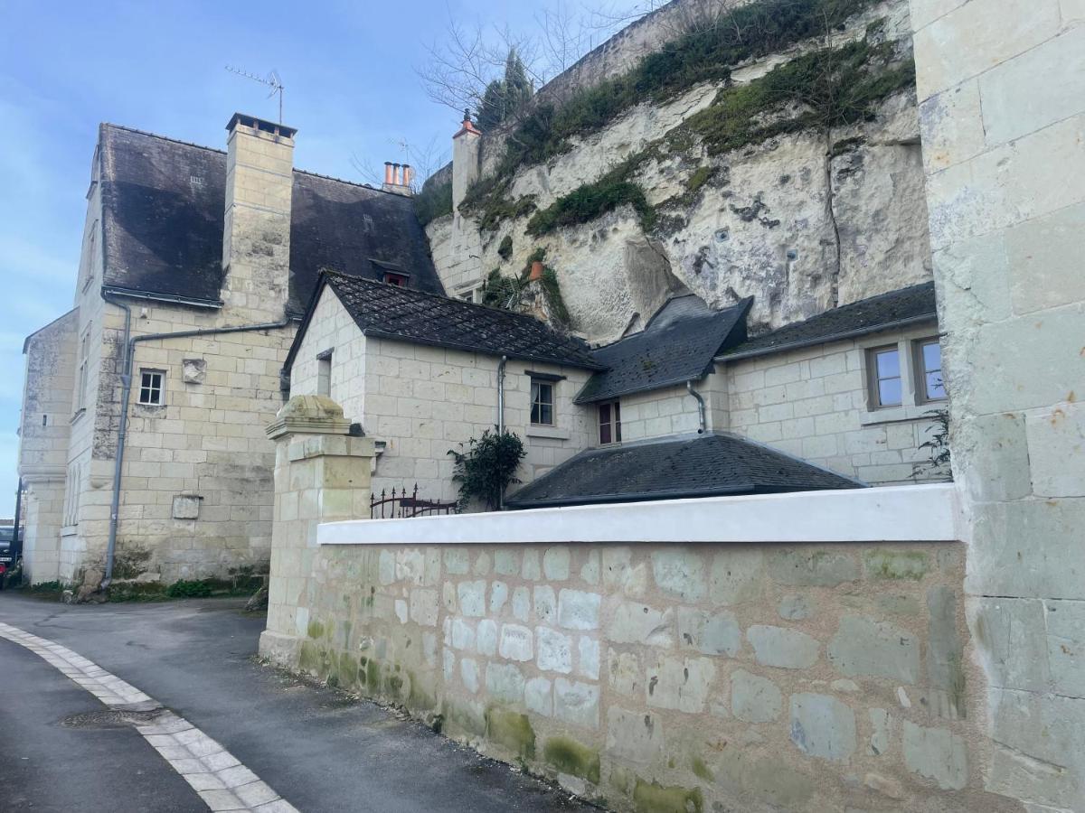 L'Escale Troglo Au Bord De La Loire Villa Souzay-Champigny Ngoại thất bức ảnh